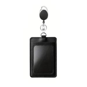 Stylish PU Case with Window PU Holder With Scratch Resistant Finish And Multi Functional Slots