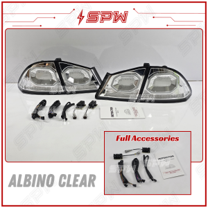 Honda Civic FD FD2 (2006-2011) Starry Sky Tail Lamp Tail Light DRL Daylight Dynamic LED Running Signal Lamp Brake Light Lamp FD1 2006 2007 2008 2009 2010 2011
