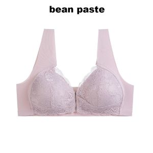 LOCAL READY STOCK Seamless Front Buckle Bra Non-wired Beautiful Back Large Size Push Up B0068