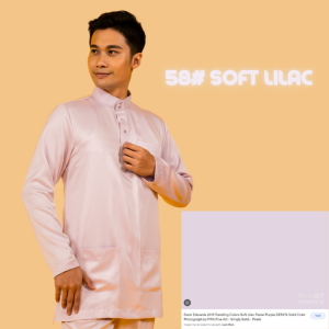 Baju Melayu Slimfit Kain Paloma 22026 Batch-3 (Purple Series)