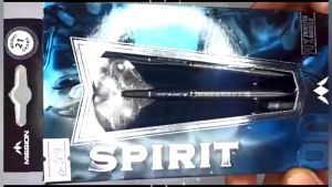 MISSION STEEL TIP DART - 21G SPIRIT M6 Front Razor Grip 90% Tungsten Steel Tip Darts (ARROW DART KELULI)