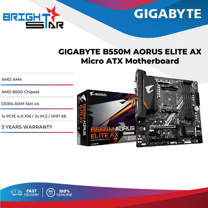 Amd Ryzen Gigabyte B550M AORUS PRO-P 5000/B550/Micro