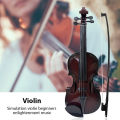 Simulated Violin Music Practice Violin for Beginners Violin Kit Musical Instrument Exquisite Workmanship Performance Props Gifts Adjustable Strings. 