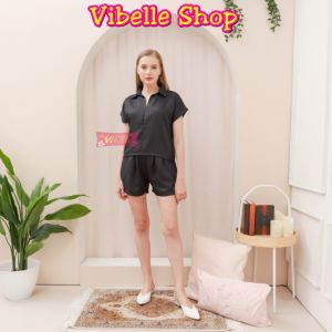 VIBELLE HP VIE SET - HP VIE SET STELAN DAILY BAJU TIDUR FASHION VIBELLE SHOP GROSIR PIYAMA MURAH WANITA
