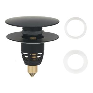 Anticlogging Drain Sink Plug Wash Basins Sink Drain Stoppers Push Type Bounce Cores Sink Drain Strainer Enduring