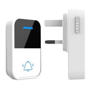 Wireless doorbell no wiring elderly caller long-distance high volume monitoring bell IP44 waterproof doorbell
