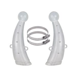 Thấm sừng bảo vệ cho bò sữa phù hợp chống Xâm Lược động vật trang trại thiết bị chăn nuôi sừng bảo vệ