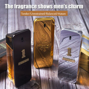 Prive Mens Perfume Gold Millionaire 100ml Temptation Woody Leather Fragrance