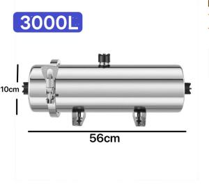 High-Quality Stainless Steel Whole House Water Purifier with 0.01um Filtration Multi-Stage System 3-Year Life Span 1000ml/2000ml/3000ml Options