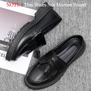 Dr Marten Genuine Leather Shoes For Women Thick Bottom Martin Boots Casual Black Leather Shoes Fashion Boots For Women
