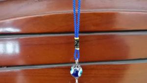 FCAlloy Spread-winged Owl Blue Diamond Copper Bell Blue Eyes Evileye Car Pendant Wind Charm Charm 2026