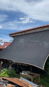 Heavy Duty Sunshade Net Anti-UV Fabric Shade Mesh For Balcony Carport Patio Cooling Net