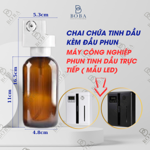 (HCM) Chai Chứa Tinh Dầu Đầu Phun Roăn Gioăng Cao Su Phụ Kiện Máy Xông Dùng Cho Máy Công Nghiệp Không Gian Lớn -bobashop.vn