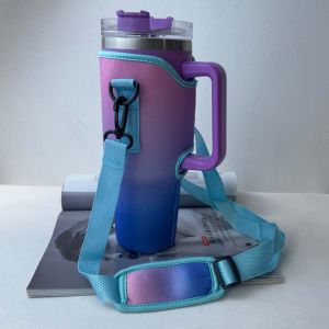 Tas Botol Air Minum For Stanley Quencher 40OZ Ukuran 1L - 1.2L Tas Tumbler Selempang Bottle Pouch Adjustable