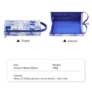1pcs Japan Kokuyo Pencil Case Bow Series Pen Bag 180 ° Open Large Capacity DIY Storage Stationery Kawaii School Supplies2026