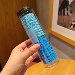 FXG iKat Rambut 20Pcs Spiral Elastis Premium Elegant Cantik Warna Terang Fashion Korea Free Box KCR29