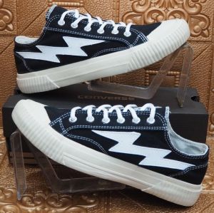Sepatu converse_44 all star [abu] ct low old skoll terbaru sneakers pria - wanita Import Ori Chuck Taylor All Star [abu petir] Klasik pendek The Best Quality Original Asli Kualitas Premium Asli Casual sepatu sekolah - sepatu kuliah COD bayar di tempat.