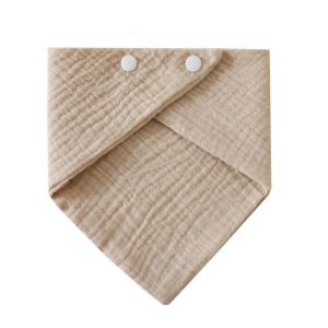 Baby Bib 4-layer Feeding Towel Triangular Saliva Towel Newborns Burp Cloth Drooling Bib Shower Gift for Boys Girls