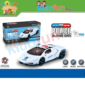 Mainan Anak Mobil Polisi Ada Lampu Warna Warni dan Suara Sedan Sport Car BO