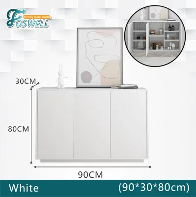 FOSWELL Storage Cabinet Kitchen Cabinet Island Table for kitchen Simple Storage Cabinet