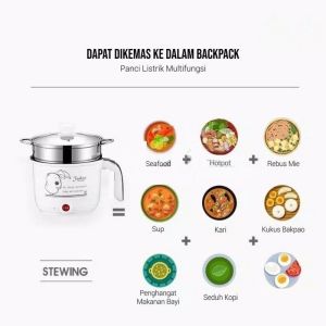 Panci Listrik 0.8L: Panci Elektrik Multifungsi untuk Masakan