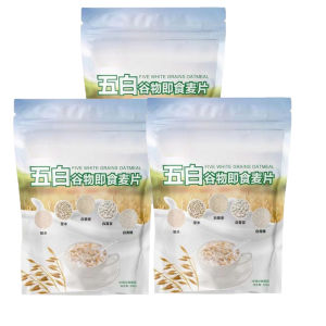 Five Multigrain Instant Oat 5白 燕麦 Cereal Breakfast 营养早餐 养胃 减肥早餐  糖尿人 上班族 低卡路里 膳食纤维300g