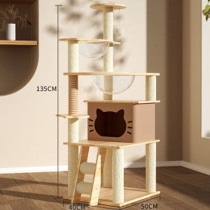 Cat Condo Cat Tower Cat Tree Multi-Level Cat Climbing Cat Apartment Cat House