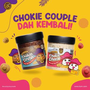 CHOCOJAR KRUNCHY CHOCO MELTS CHOKIE COUPLE