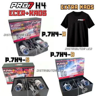 MINI PROJECTOR BILED PRO 7 PRO7 P.7H4-R P7H4R P.7H4-D P7H4D P.7H4-S P7H4S PNP H4