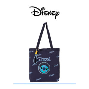 Disney New STITCH Tote Bag Casual Cute Style Soft Polyester Wrinkle-resistant Large Capacity for Women