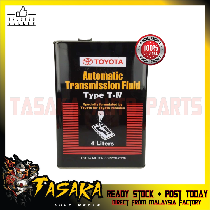 Toyota ATF Type IV T4 4L Automatic transmission Fluid Gear Oil