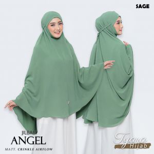 Jilbab Instan Bergo Jumbo Angel Crinkle By Tyara Hijab BY MOSLEMWEAR