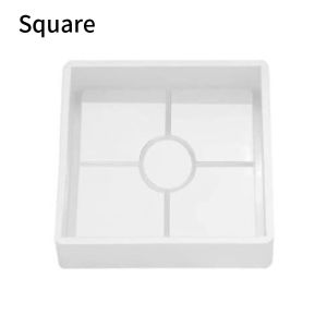 Resin Epoxy DIY Epoxy Mold Geometry Coaster Mold DIY Handcrafts Home Decorations