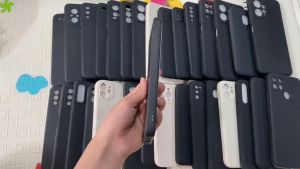 Ốp lưng cho Realme C100 4G loại nhựa mềm dẻo TPU chống bám bẩnvân tay
