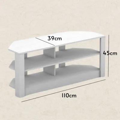 Furniture Direct ADAM 60CM EMERALD Corner TV Cabinet