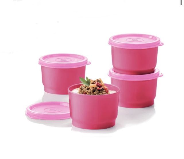 Steamable Containers Tupperware Steamable snack cups 110ml (4pcs) - Airtight/Liquid tight ...