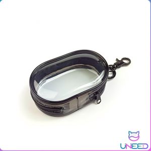 Need Waterproof Clear Data Cable Storage Bag Portable Mini Zipper Bag Storage Box