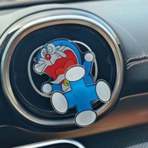 Doraemon Car Air Outlet Cartoon Ornaments Car Decoration Accessories Rotatable Auto Interior Decoration