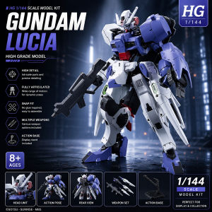 DAM 1/144 Mecha Robot Model Kit DIY Assembly Action Figure Anime Style Collectible Toy with Weapons