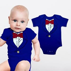 Detective Conan Anime Baby Onesie Cotton Bodysuit 0-12 Months Baby Onesies PH