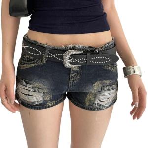 Punk Rock Style Metal Studded Belt Practical PU Leather Waistband Multiple Colors Fashion Accessory for Women Girls