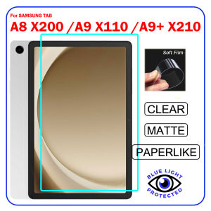 For Samsung Tab A8 10.5 Peranti X200 X205 A9 X110 A9+ Plus X210 A11 X113 8.7 Clear Matte Anti Blue Paperlike Tab Screen Protector Film