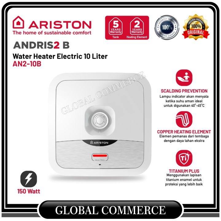 Electric Water Jual Water Heater Ariston 30 Liter 350 Watt Water