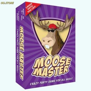 ⚡OU⚡Moose Master - Laugh Until You Cry or Pee Your Pants Fun Card Game Family Game