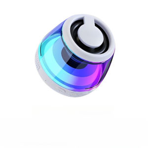 ใหม่ไร้สายบลูทู ธ ลำโพงแม่เหล็ก TWS เสียงเบสขนาดใหญ่ RGB แสงลำโพงบลูทู ธ