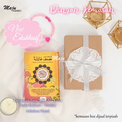 COD Al quran Wanita Aisyah Yasminah pojok 15 Baris rasm usmani A6 terjemah dan tafsir