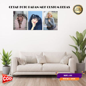CETAK FOTO PAPAN MDF HIASAN DINDING DEKORASI CETAK FOTO  PAKET HEMAT HIASAN DINDING CETAK FOTO BEBAS