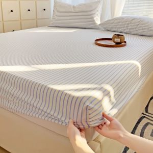 Aca Da Japanese Wash Cotton Fitted Bedsheet - Queen/King/Single 880TC