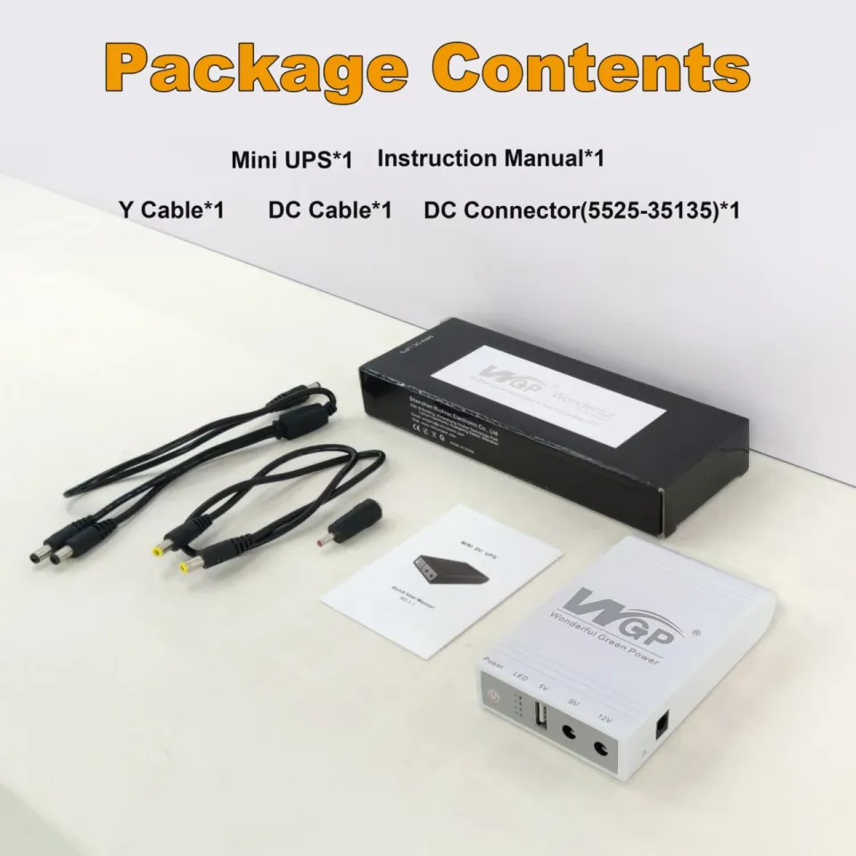 10400mAh In Mini Power Bank Portable Small Powerbank 5V 9V 12V