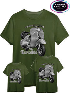 Kaos motif Klasik Vesva